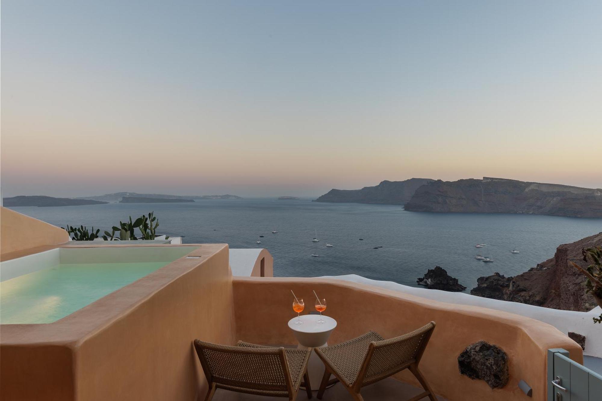 Annouso Villa With Hot Tub By Caldera Houses Oia  Luaran gambar