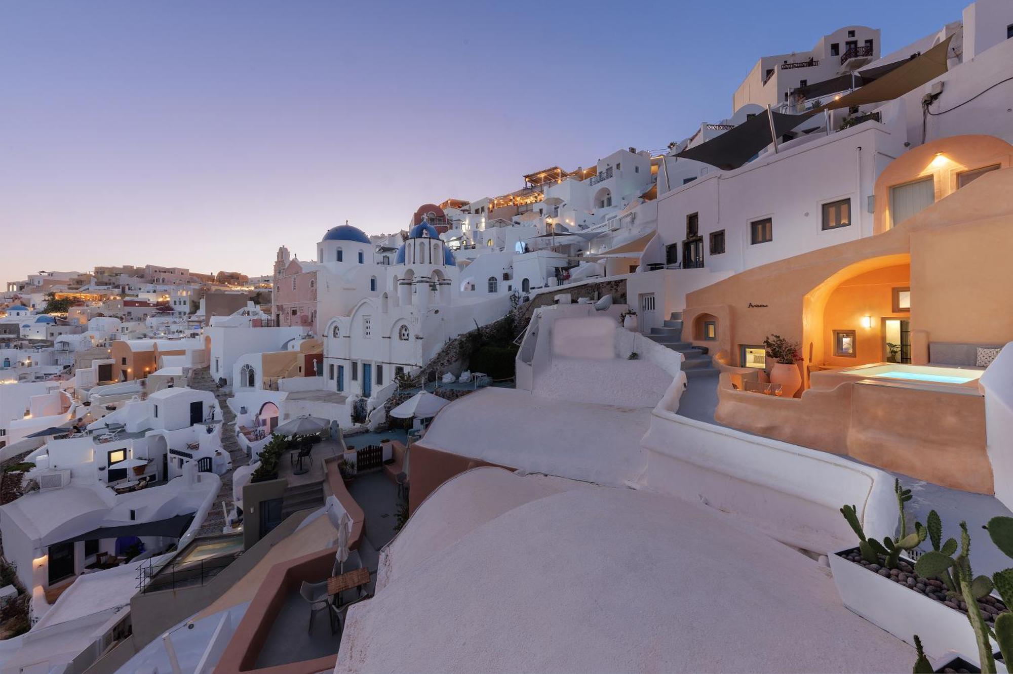 Annouso Villa With Hot Tub By Caldera Houses Oia  Luaran gambar