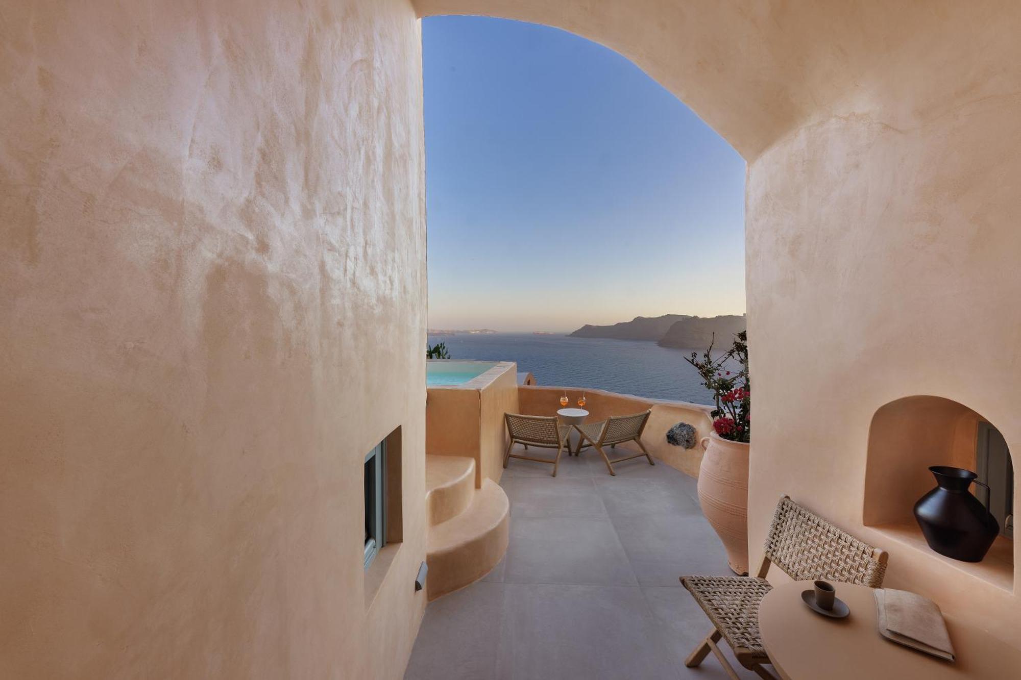 Annouso Villa With Hot Tub By Caldera Houses Oia  Luaran gambar