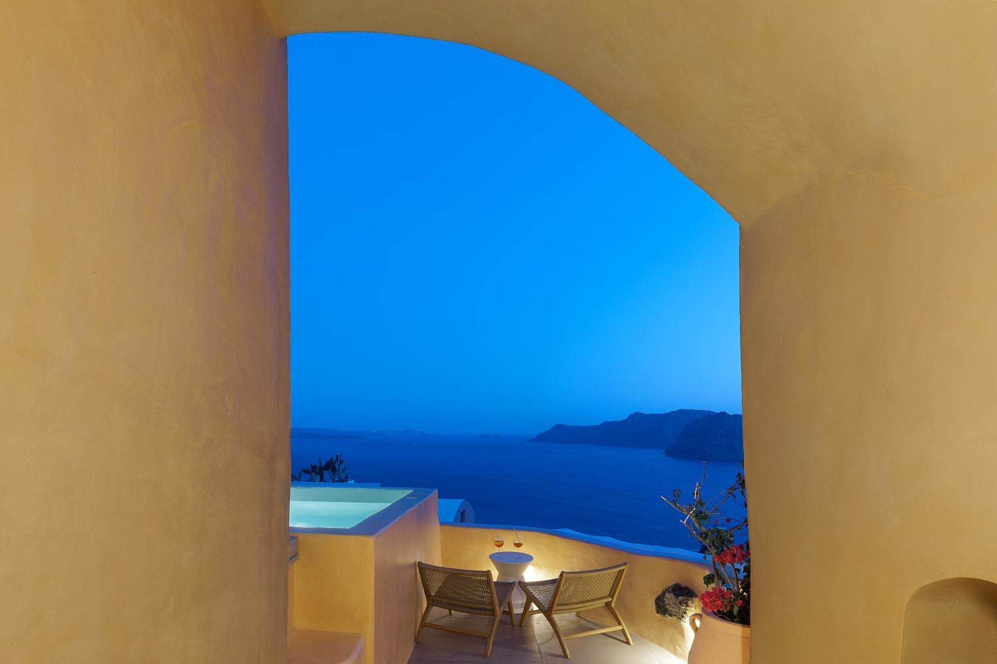 Annouso Villa With Hot Tub By Caldera Houses Oia  Luaran gambar