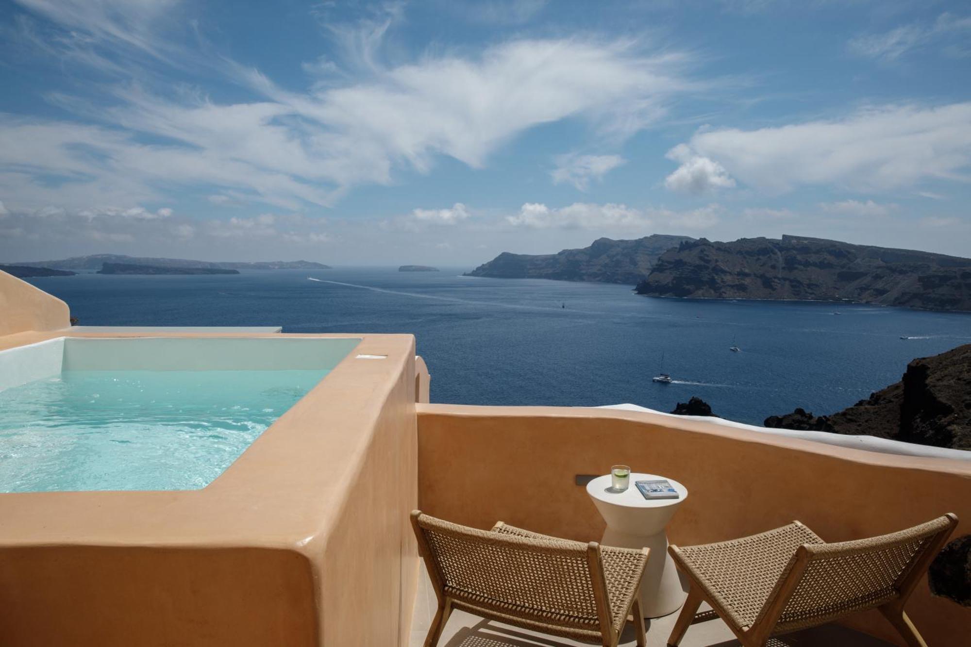 Annouso Villa With Hot Tub By Caldera Houses Oia  Luaran gambar