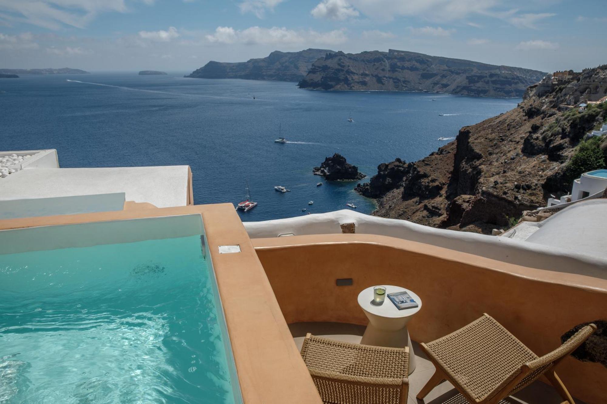 Annouso Villa With Hot Tub By Caldera Houses Oia  Luaran gambar